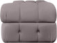 Orin - Velvet Performance Fabric Upholstered 2 Piece Modular Sofa (2 Corner Chairs)