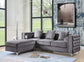 Bovasis - Ottoman - Gray Velvet