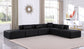 Cube - 6 Piece Modular Corner Armless Sectional