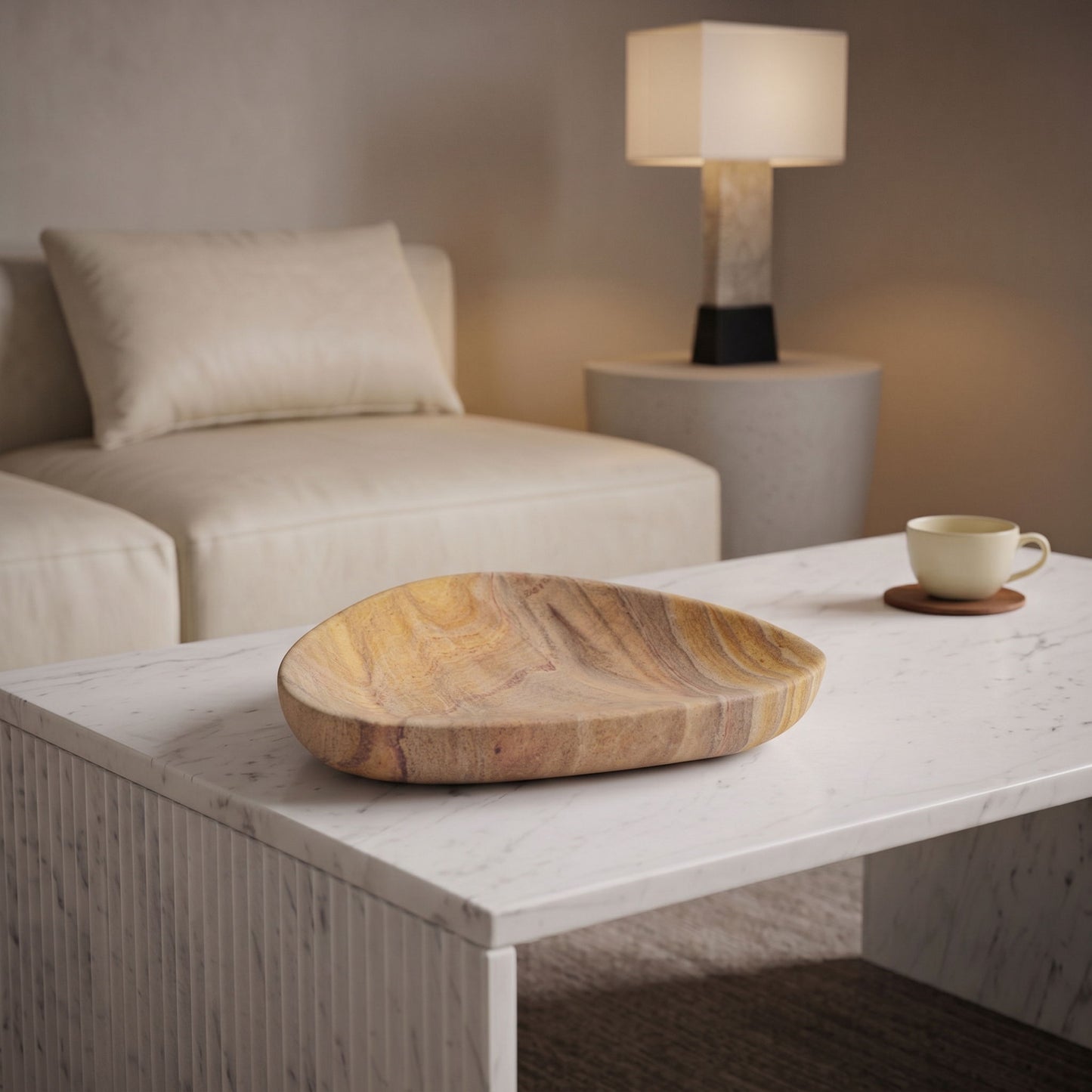 Whelan - Sandstone Bowl - Sand