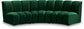 Infinity - 3 Piece Velvet Modular Sectional