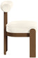 Arienzo - Performance Fabric Upholstered Dining Chair (Set of 2) - Walnut Base