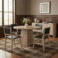 Entwine - Vegan Leather Upholstered Dining Chair - Painted Natural