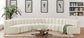 Arc - Velvet 8 Piece U-Shaped Modular Sofa