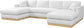 Johanna - 3 Piece Sectional - Natural Base