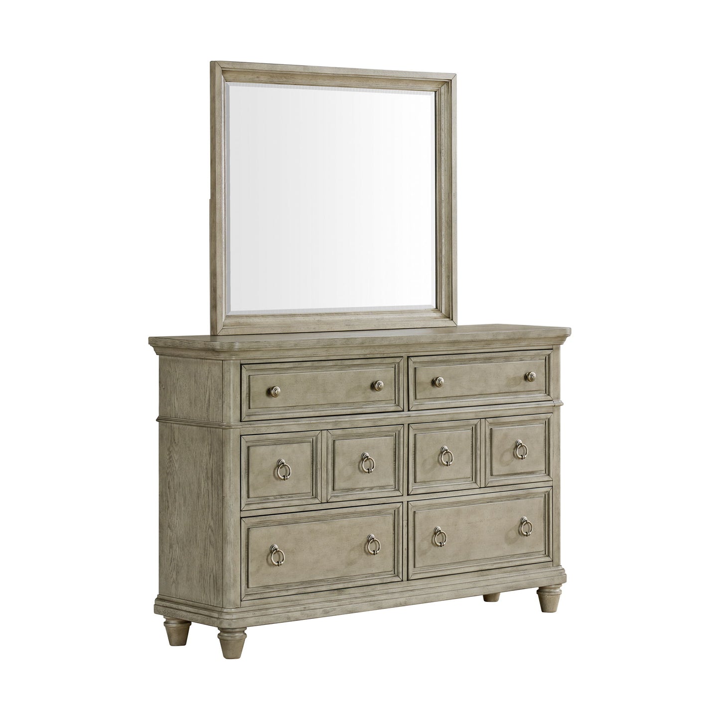 Whit-Ash - Panel Bedroom Set With Door Chest