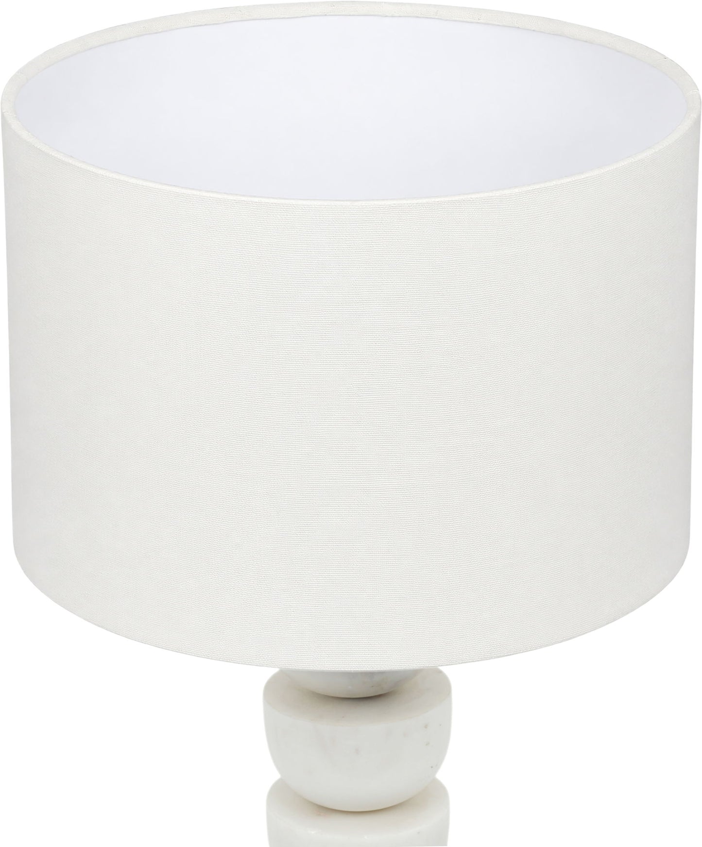 Opus - Linen Textured Fabric And Brass Table Lamp