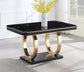 D210 - Dining Table - Black