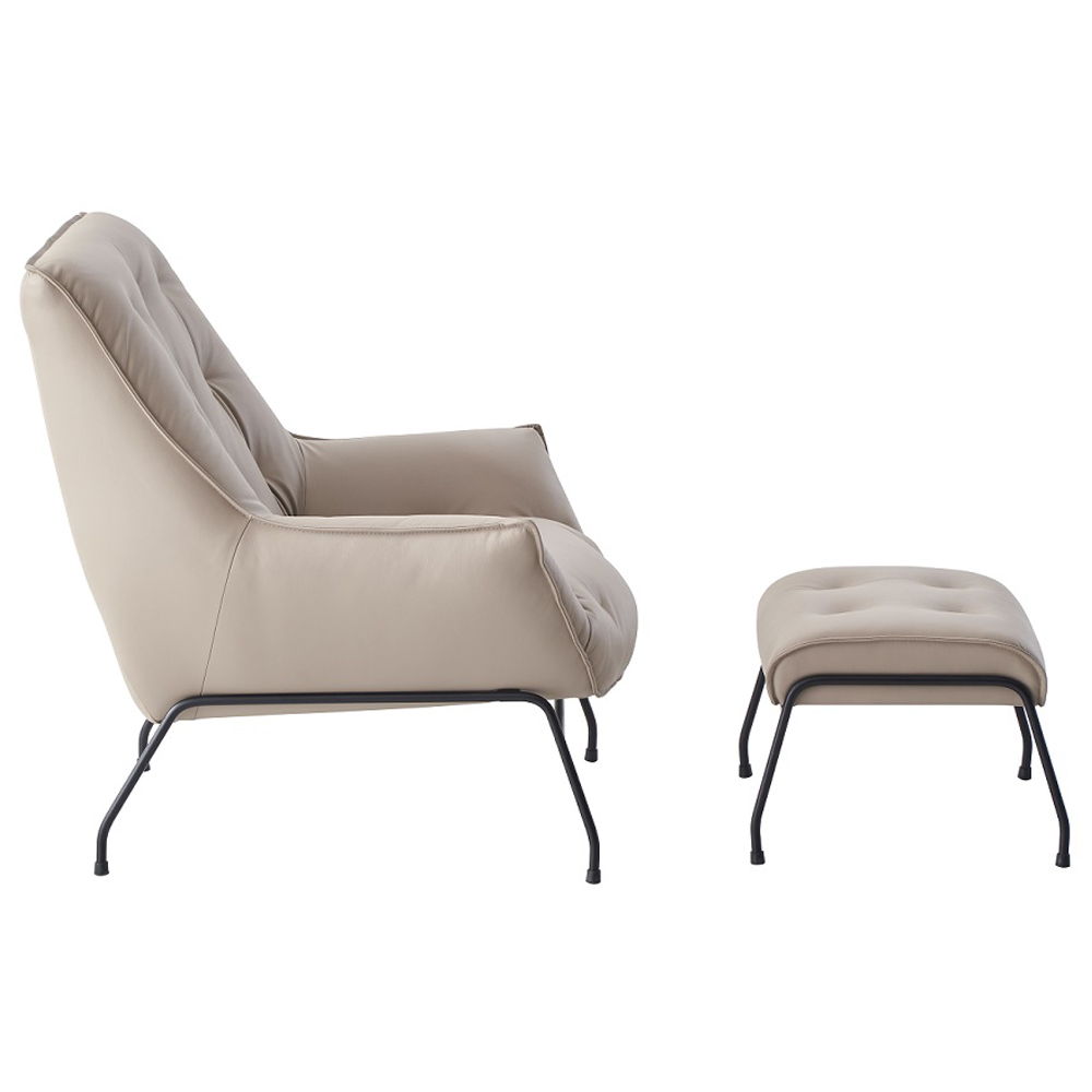 Zusa - Accent Chair & Ottoman