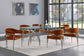 Madelyn - Dining Chair (Set of 2) - Brushed Chrome