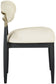 Riccio - Dining Side Chair (Set of 2) - Black And Gold Frame