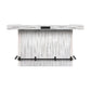 Rogen Rustic - Bar Table With Ice Tray, USB And Power - Rustic White