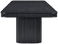 Mohari - Solid Wood And Oak Veneer 112" / 160" Dining Table