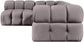 Orin - Fabric Velvet 4 Piece Modular Sectional