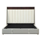 Jamonica - Eastern King Bed - Beige & Dark Brown