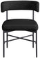 Rivage - Durable Dining Chair With Black Frame (Set of 2)