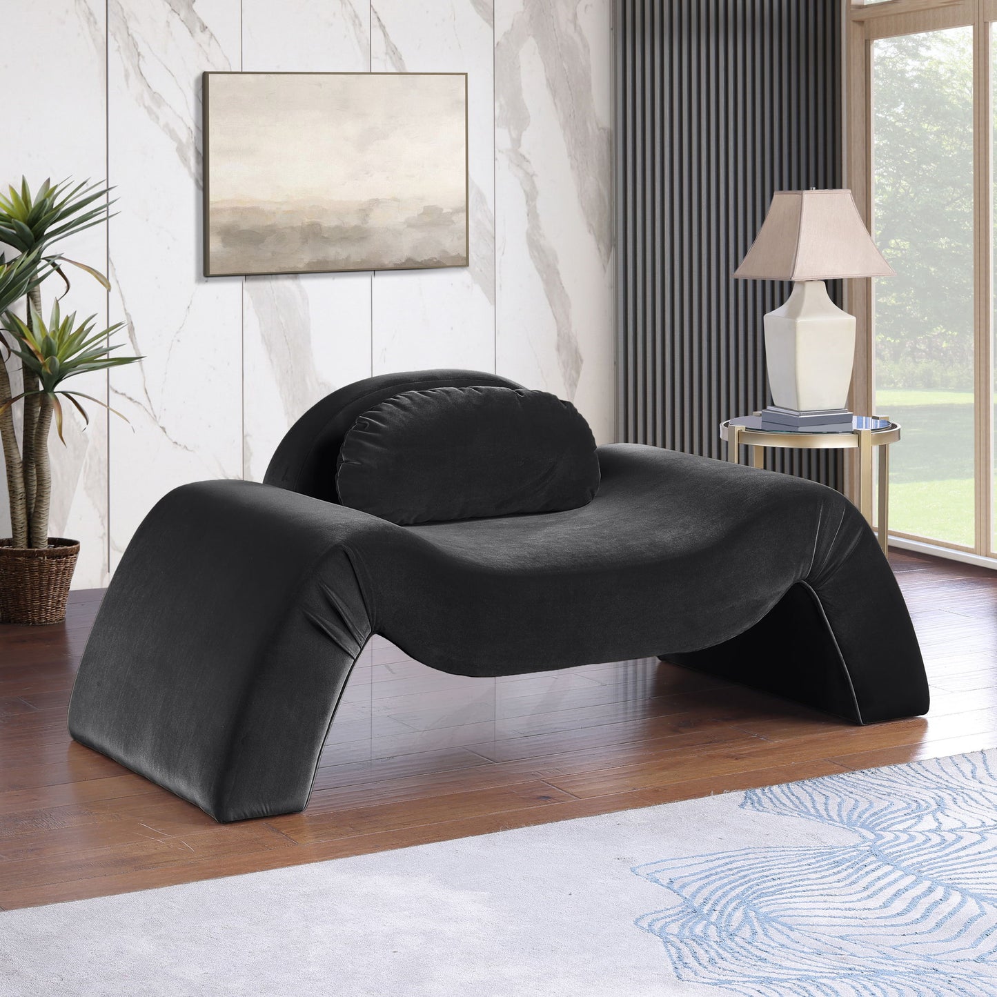 Austin - Velvet Accent Chair