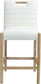 Aimee - Counter Stool - Light Brown Legs
