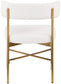 Rivage - Durable Dining Chair With Gold Frame (Set of 2)