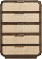 Windsor - Solid Wood Chest - Brown