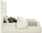 Adam - Boucle Fabric Bed With 70.5" Headboard