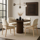 Navo - Faux Leather Upholstered Dining Chair - Natural Base