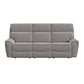Jackpot - P1 Sofa With Heat Massage - Explore Light Gray