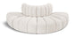 Arc - Boucle Fabric 4 Piece Modular Sofa