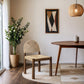 Bohemia - Woven Seagrass Cord And Solid Wood Dining Chair (Set of 2) - Beige