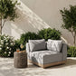 Solace - Olefin Performance Fabric Outdoor Patio Modular Corner Chair