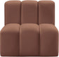 Arc - Faux Leather Straight Chair