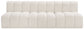 Arc - Boucle Fabric 3 Seats Modular Sofa