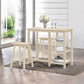 Nyssa - 3 Piece Counter Height Set - Buttermilk