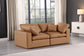 Comfy - Faux Leather Modular Sofa 2 Seats