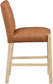 Aimee - Counter Stool - Light Brown Legs