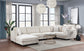U255 - 6 Piece Sectional - Beige