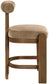 Arienzo - Velvet Upholstered Counter Stool (Set of 2)