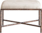 Valley - Bench With Bronze Frame