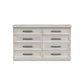 Avalanche - 8-Drawer Dresser - Antique White