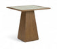 Atrium - Glass Top And Wood Base Dining Table