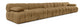 Orin - Velvet 5 Piece Modular Armless Sofa