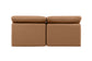 Indulge - Faux Leather 2 Seat Modular Armless Sofa