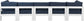 Nizuc - Outdoor Patio 5 Seat Modular Sofa With White Frame