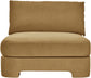 Hammond - Velvet Performance Fabric Upholstered Armless Chair