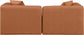 Cube - Modular 2 Piece Sofa - Cognac