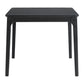Garcia - 5 Piece Counter Set With Table And 4 Chairs - Black