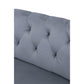 Bois II - Modular Armless Chair - Gray Velvet
