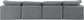 Indulge - Velvet 4 Seat Modular Sofa