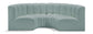 Arc - Faux Leather 4 Piece U-Shaped Modular Sofa