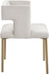 Caleb - Dining Chair with Gold Legs (Set of 2)